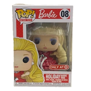 Funko Pop! Vinyl: Barbie #08 Holiday Barbie 1988 - Target (T) (Exclusive) New. - Picture 1 of 4