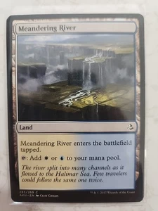 Meandering River Playset Confezione da 4 Magic The Gathering Leggi Desc - Foto 1 di 1