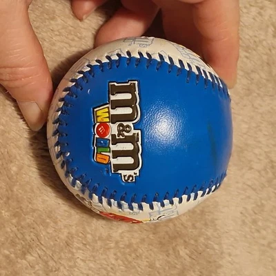 M&M’s World Baseball Ball. 2006. Blue/white. great collector item.  - image 1 of 4