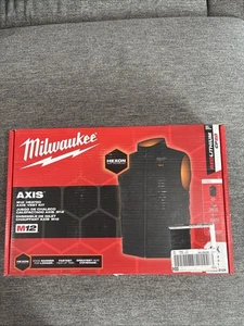 Milwaukee Men's 2X-Large M12 12V Lithium-Ion Cordless Axis Black Heated Vest Kit - Picture 1 of 1