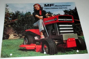 Massey Ferguson MF 12 14 8 5 Lawn Garden Tractor Sales Brochure Literature 1974 - Picture 1 of 4