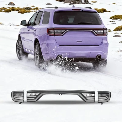 3PCS Smoked LED Tail Lights for 2014-2022 Dodge Durango with Tailgate Tail Light - Image 1 of 4