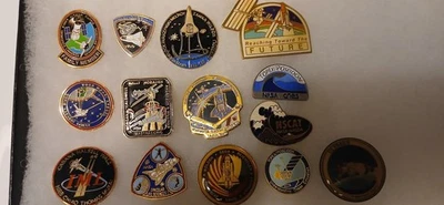 Nasa And Space Related Pins (16 Total) - Image 1 of 4
