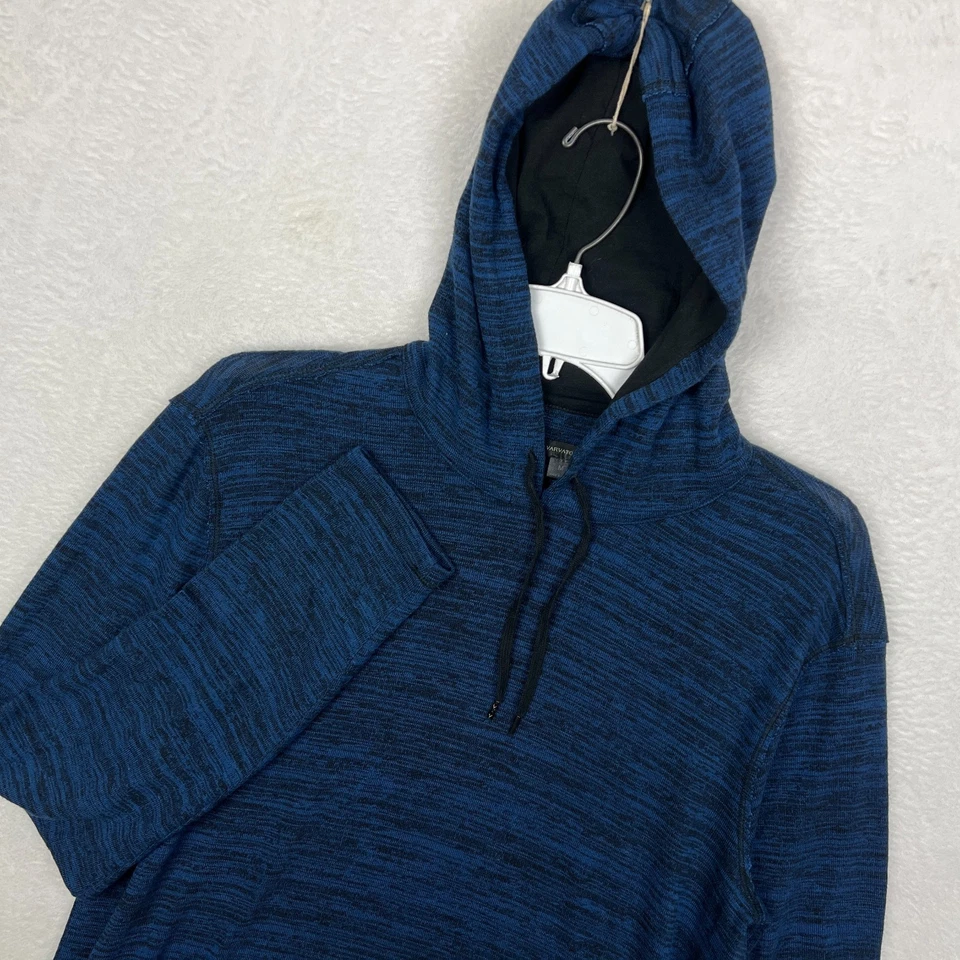 Sudadera con Capucha John Varvatos Para Hombre Pullover Mediano Azul Ligero Tinte Espacial Foto 1 de 4