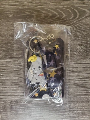 Cordón Loungefly Disney Dumbo Star con tarjetero NUEVO Foto 1 de 2