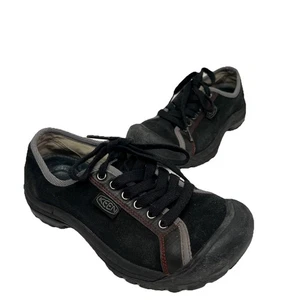 Keen Pertola schwarze Damen-Sneaker Größe 7 ölbeständig rutschfest, abriebfest - Bild 1 von 7