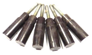 vintage WESTINGHOUSE WR-272 PIANO TAVOLO: SET 6 BOTTONI PREIMPOSTATI IN BACHELITE avvitabili - Foto 1 di 2