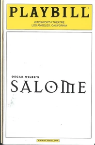 Al Pacino - Salome Playbill - Teatro Wadsworth Los Ángeles mayo 2006 - Coleccionable - Imagen 1 de 4