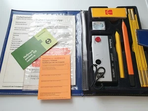 Seltene Daimler Benz Unfallmappe Mercedes für Oldtimer Fans aus e. Mercedes 123 - Bild 1 von 7