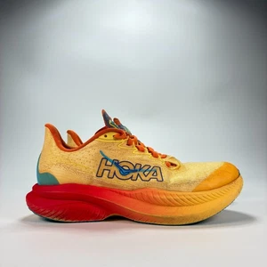 Hoka Mach 6 Orange Rot Kinder Laufschuhe Sneaker 1147553 PYS Jugend Größe 4MD - Bild 1 von 12