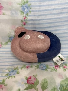 Doughbies Plüschschweinchen rosa blau klein matschig Stofftier Sammlerstück - Bild 1 von 3