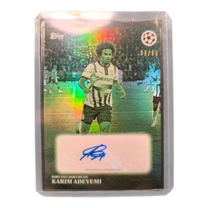Topps Simplicidad 2024/25 Karim Adeyemi Auto /99 Dortmund - Imagen 1 de 1