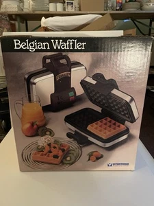 Belgian Waffler Elektrisches Waffeleisen Temperatur regulierbar - Bild 1 von 3