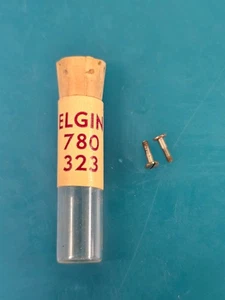 New Old Stock Elgin 12s Pocket Watch Case Screw Lot #1998 - Watchmaker Parts - Picture 1 of 3
