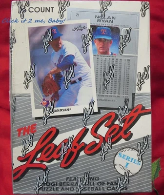 1990 LEAF SERIES I FACTORY SEALED 36 PK BOX Possible Griffey Jr Sosa ROOKIE CARD - Image 1 of 4