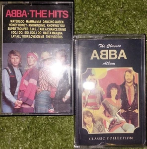 2 x ABBA Albums: THE HITS & THE CLASSIC ABBA ALBUM ☆RaRe!☆ - Picture 1 of 3