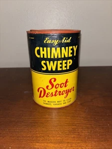Easy Aid Chimney Sweep Soot Destroyer Canister - Full paper container with lid - Picture 1 of 4