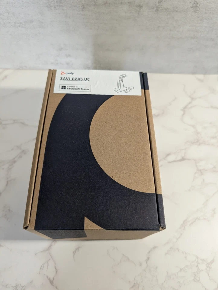 POLY Savi 8245UC con D200-M Inalámbrico DECT Único Intrauditivo PC Auriculares NUEVO Foto 1 de 4