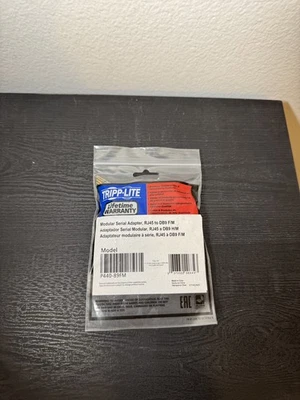 Tripp Lite P440-89FM DB9 to RJ45 Modular Serial Adapter (M/F) - NEW IN PACKAGE - - Image 1 of 4