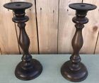 Pair (2) Of Pottery Barn Candle Sticks For Tapered Candles