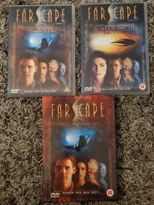 Farscape Double DVD Box Set 1 UK Sci-fi PLAYS ONLY ON PAL REGION 2 4 original ep - Picture 1 of 1