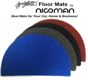 Halbmond Fußmatte|Schmutzfänger Easy-Clean Jet-waschbar|Outdoor|NICOMAN® 44x70cm - Bild 1 von 20