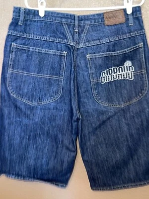 Винтажные джинсовые мешковатые шорты Marithe Francois Girbaud размер 26 синие джинсы 90-е - Изображение 1 из 4