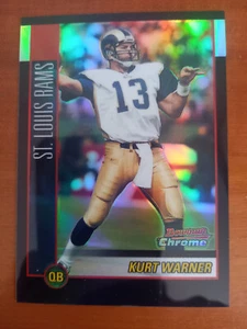 2002 Bowman Chrome Kurt Warner Refractor 397/500 #58 - Bild 1 von 2