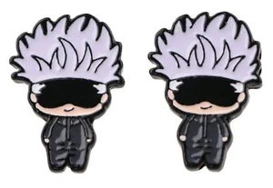 Orecchini Borchie Satoru Gojo Jujutsu Kaisen Anime Manga Orecchini Carini Kawaii Co... - Foto 1 di 3