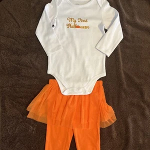 NEW~ Little Wonders Baby Girl First Halloween Outfit 12 Months  - Picture 1 of 11
