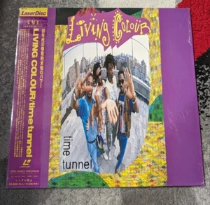 Living Colour Time Tunnel Laserdisc Japan Only ESLU 88 - Picture 1 of 3