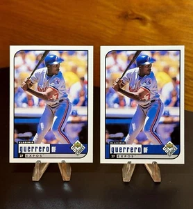 (2) Tarjetas de béisbol 1999 Upper Deck UD Choice - #110 Vladimir Guerrero - Exposiciones - Imagen 1 de 2