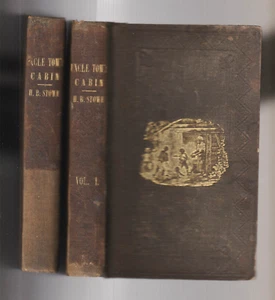 UNCLE TOM'S CABIN. By Harriet Beecher Stowe: 1852 2 Volumes, Early Printings. - Bild 1 von 16