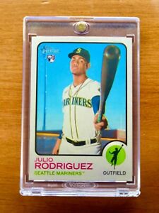 Julio Rodriguez RARE ROOKIE RC HERITAGE INVESTMENT CARD SSP TOPPS MARINERS MINT