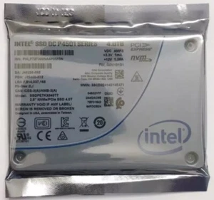 Intel DC P4501 Series 4TB SSD 2.5" NVMe PCIe U.2 Solid State Drive SSDPE7KX040T7 - Picture 1 of 1