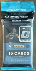 2021 Panini Optik Donruss Aufhänger Packs exklusiv blau Geschwindigkeit Preise - Bild 1 von 1