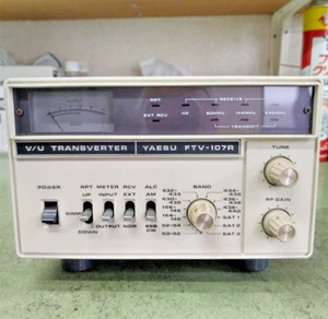 YAESU FTV-107R VHF UHF Transwerter Szynka Radio Niesprawdzone - Zdjęcie 1 z 7