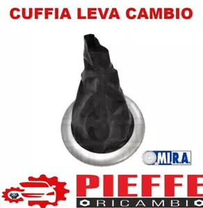 Cuffia leva cambio nera con cornice argento per RENAULT Megane II - Bild 1 von 1
