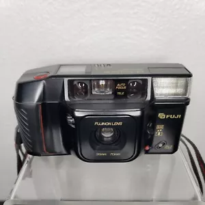 Fuji DL-400 Tele Fujinon 35mm 70mm Point and Shoot Film Camera Tested - Picture 1 of 11