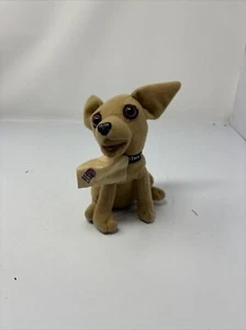 TACO BELL CHIHUAHUA PLUSH SAYS: YOU'RE GETTING HUNGRY, VERY HUNGRY 7 1/2" #029 - Picture 1 of 4