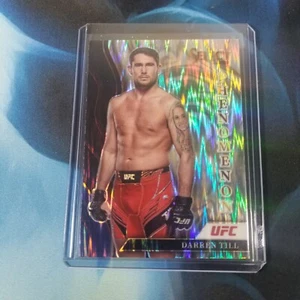2022 Select UFC Darren Till Phenomenon Silver Flash Prizm #3 NM - Picture 1 of 2