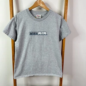 Nike Shirt Womens Small Grey Air Max Grey Sneaker Sportswear Short Sleeve - Picture 1 of 10