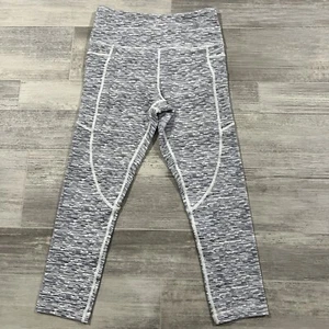 Zyia Active Level Light n Tight Capri Cropped Pockets gray leggings women's 4 - Picture 1 of 7