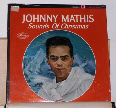 Johnny Mathis – Sounds Of Christmas - 1963 Stereo Vinyl LP Record Album - Image 1 of 2
