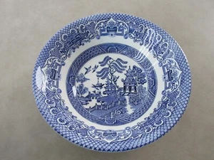 EIT Blue Willow Ironstone England Soup Bowl 6.25" READ - Picture 1 of 6
