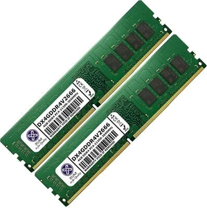 XUM 8GB (2 x 4GB) DDR4 Memoria RAM Escritorio 2666Mhz DIMM No ECC 288 Pin 1.2V - Imagen 1 de 2