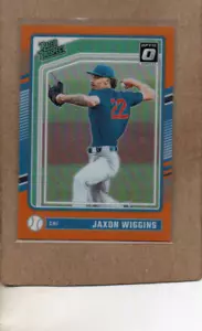 jaxon wiggins chicago cubs rcrated rookie 2024 donruss 112 053/199 - Bild 1 von 2