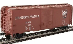 Walthers Mainline 2262 Pennsylvania 40' ACF soldado 8 ft puerta BOXCAR #71523 NUEVO EN CAJA - Imagen 1 de 3