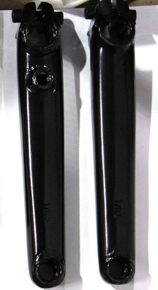 Brazos de manivela BMX 170 mm 3 piezas con soporte inferior 9/16 BMX Cruiser juego de bielas de bicicleta Foto 1 de 4