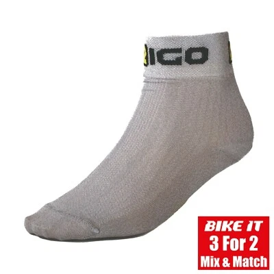 EIGO CARBON DRYARN FAHRRADSOCKEN grau - MTB DOWNHILL MOUNTAINBIKE FAHRRAD 1 PAAR